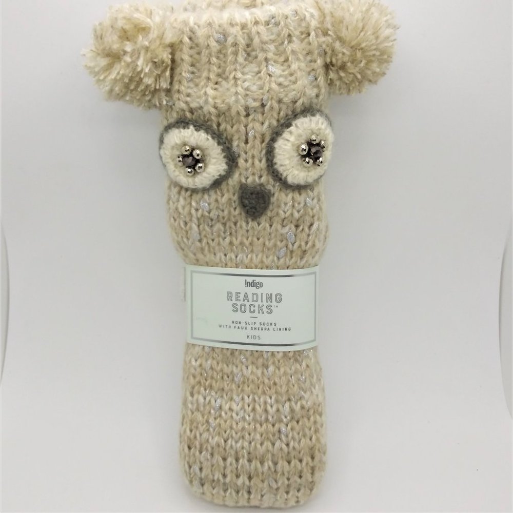 Kid's Owl Reading Socks